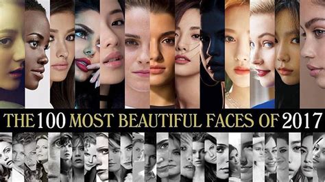 most beautiful faces 2017|People May Not Know The '100 Most Beautiful Faces Of 2017'.